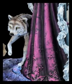 Elfenfigur - Maela Mit Einhorn Und Wolf -Statuen Modell Verkauf 2D FS26705 Elfenfigur Maela mit Einhorn und wolf 9 1280x1280