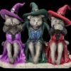 Katzenfigur - Drei Weise Hexenkätzchen 2 Katzenfigur - Drei Weise Hexenkätzchen -Statuen Modell Verkauf 2D FS26726 Katzenfigur Drei weise Hexenkatzchen 1 1280x1280