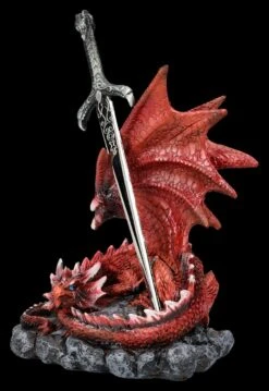 Brieföffner Drache Rot - Forged In Flames -Statuen Modell Verkauf 2D FS26731 Briefoffner Drache rot Forged in Flames 6 1280x1280