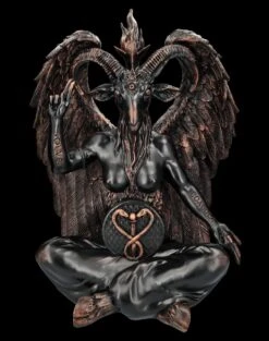 Baphomet Figur XXL - Kupferfarben