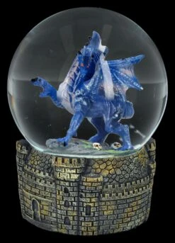 Schneekugel Drache - Midnight Dragon -Statuen Modell Verkauf 2D FS26797 Schneekugel Drache Midnight Dragon 5 1280x1280