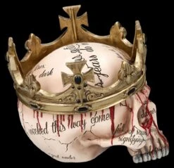 NEMESIS NOW Totenkopf Figur Mit Krone - Macbeth -Statuen Modell Verkauf 2D FS26806 Totenkopf Figur mit Krone Macbeth 4 1280x1280