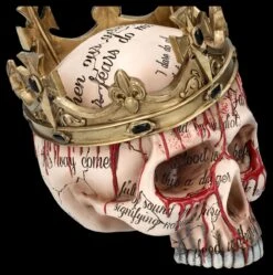 NEMESIS NOW Totenkopf Figur Mit Krone - Macbeth -Statuen Modell Verkauf 2D FS26806 Totenkopf Figur mit Krone Macbeth 7 1280x1280