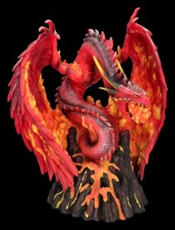Drachen Figur - Feuerdrache Asher