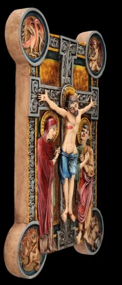 Wandrelief - Weingarten Kruzifix Mit Jesus -Statuen Modell Verkauf 2D FS26857 Wandrelief WEingarten Kruzifix mit Jeus 9 1280x1280