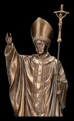 Heiligenfigur - Papst Franziskus Bronziert -Statuen Modell Verkauf 2D FS26863 Heiligenfigur Papst Franziskus bronziert 7 1280x1280