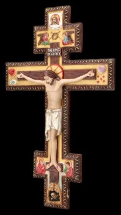 Wandkreuz - Byzantinisches Kruzifix Mit Jesus -Statuen Modell Verkauf 2D FS26867 Wandkreuz Byzantinisches Kruzifix mit Jesus 4 1280x1280