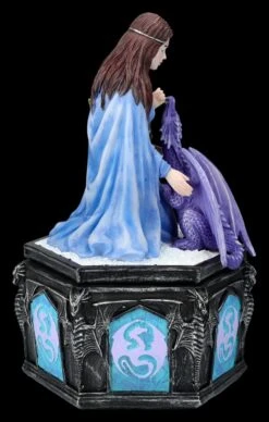 Schatulle Anne Stokes - Dragon Friendship Winter -Statuen Modell Verkauf 2D FS26914 Schatulle Anne Stokes Dragon Friendship Winter 4 1280x1280