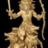 Cernunnos Figur Beige - Keltischer Gott Mit Wölfen