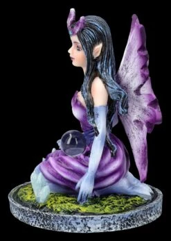 Elfen Figur Klein Lila - Kristana Mit Kristallen -Statuen Modell Verkauf 2D FS26952 Elfen Figur klein lila Kristana mit Kristallen 2 1280x1280
