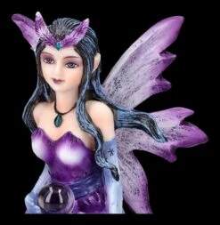 Elfen Figur Klein Lila - Kristana Mit Kristallen -Statuen Modell Verkauf 2D FS26952 Elfen Figur klein lila Kristana mit Kristallen 7 1280x1280