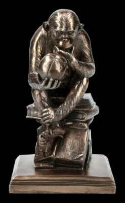 Affe Mit Schädel - Hugo Rheinhold -Statuen Modell Verkauf 2D KS3216 Affe mit Schaedel Hugo Rheinhold 1 1280x1280