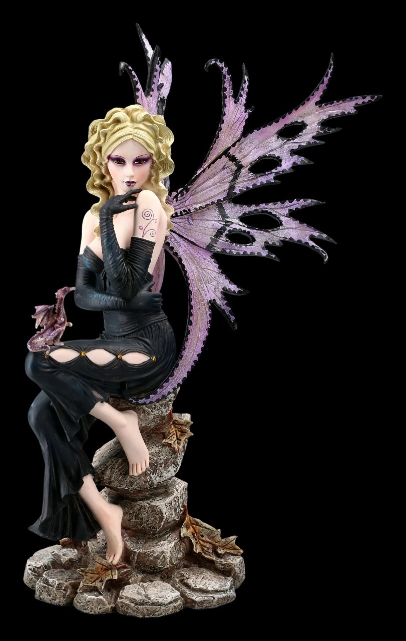 Große Elfen Figur - Liliana Mit Drache 4 Große Elfen Figur - Liliana Mit Drache – Bild 2