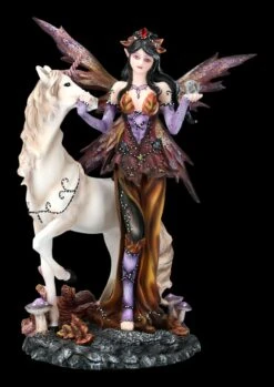 Elfen Figur Mit Einhorn - Der Herbst Kommt -Statuen Modell Verkauf 2D KS6911 Elfen Figur mit Einhorn Der Herbst kommt 1 1280x1280