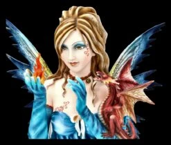 Elfen Büste - Feuer Fee Mit Drache -Statuen Modell Verkauf 2D ML11183 Elfen Bueste Feuer Fee mit Drache 2umn3HRVfLqime 1280x1280