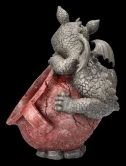 Garten Figur - Drache Auf Blumentopf Links -Statuen Modell Verkauf 2D ML7679 Ersatzbilder 3 1280x1280