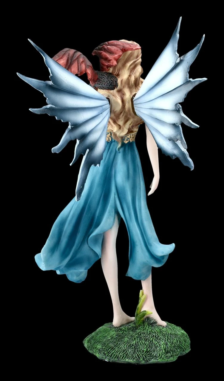 Elfen Figur - Kalia Mit Drache Auf Schulter 6 Elfen Figur - Kalia Mit Drache Auf Schulter – Bild 4