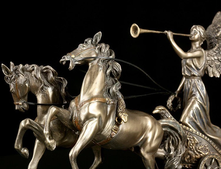 Nike Figur Im Streitwagen Mit Trompete 9 Nike Figur Im Streitwagen Mit Trompete – Bild 7