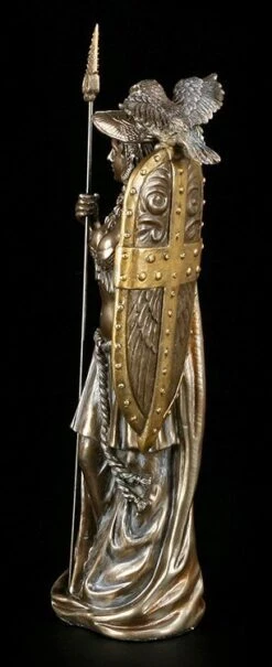 Athena Figur Mit Schild Und Eule -Statuen Modell Verkauf 5764 3 athena figur 3 1280x1280