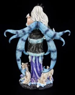 Elfen Figur Mit Zwei Füchsen -Statuen Modell Verkauf 5810 4 fairy figurine 4 1280x1280