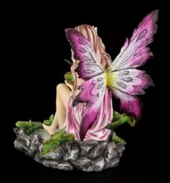 Elfen Figur Sitzt An Teich Mit Kolibri -Statuen Modell Verkauf 5816 4 elfen figur 4 1280x1280