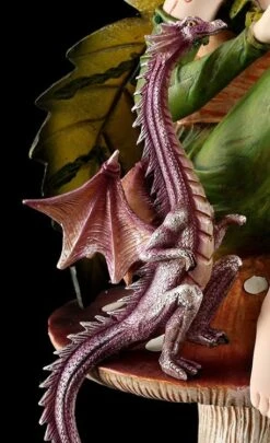 Große Elfen Figur - Dorna Mit Drache -Statuen Modell Verkauf 6166 7 grosse elfen drache 7 1280x1280