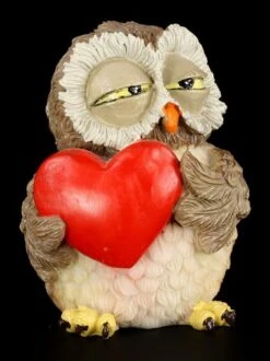 Verliebte Eule - Lustige Figur -Statuen Modell Verkauf 6281 4 verliebte eule 4 1280x1280