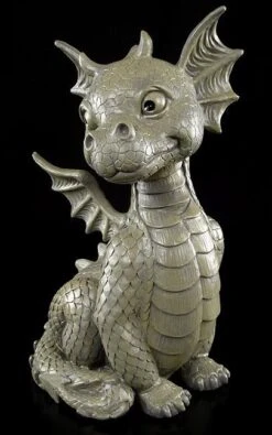 Gartenfigur - Baby Drache Sitzend -Statuen Modell Verkauf 6283 4 garten drache 4 1280x1280