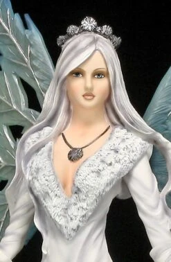 Große Elfen Figur - Maylea Mit Zwei Weißen Wölfen -Statuen Modell Verkauf 6610 8 elfe weisse woelfe 8 1280x1280