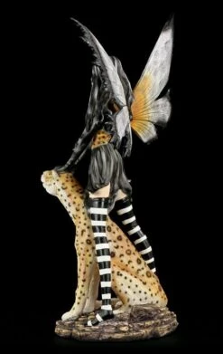 Große Elfen Figur - Leora Mit Leopard -Statuen Modell Verkauf 6659 3 elfen figur leora 3 1280x1280