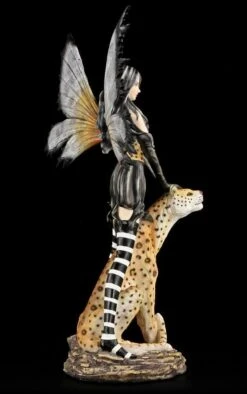 Große Elfen Figur - Leora Mit Leopard -Statuen Modell Verkauf 6659 5 elfen figur leora 5 1280x1280