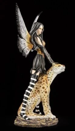 Große Elfen Figur - Leora Mit Leopard -Statuen Modell Verkauf 6659 6 elfen figur leora 6 1280x1280