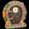 Türschild - Holztor Mit Blumen Verziert -Statuen Modell Verkauf 7057 0 pixie tuerschild rund 1280x1280