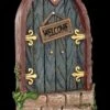 Türschild - Holztor Mit Runder Treppe 2 Türschild - Holztor Mit Runder Treppe -Statuen Modell Verkauf 7059 0 pixie tuerschild treppe rund 1280x1280