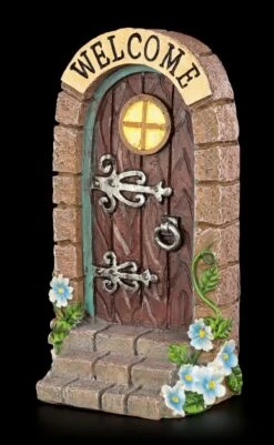 Türschild - Holztor Mit Gerader Treppe -Statuen Modell Verkauf 7061 2 pixie tuerschild treppe gerade 2 1280x1280