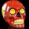 Mexikanischer Totenkopf - Keramik Rot -Statuen Modell Verkauf 9603 0 dead skull 1280x1280