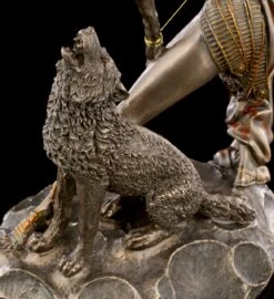 Artemis Figur Auf Mond Mit Wolf -Statuen Modell Verkauf Artemis Figur Mit Wolf 5 1280x1280