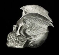 Totenkopf - Dämon Mit Flügeln -Statuen Modell Verkauf Daemonenkopf Fluegel 3 1280x1280