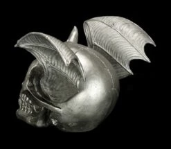 Totenkopf - Dämon Mit Flügeln -Statuen Modell Verkauf Daemonenkopf Fluegel 4 1280x1280