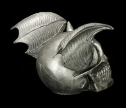 Totenkopf - Dämon Mit Flügeln -Statuen Modell Verkauf Daemonenkopf Fluegel 6 1280x1280