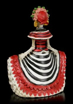 Skelett Figur - Rote Senorita DOD -Statuen Modell Verkauf Day Of The Dead Skelett Figur Rote Senorita 3 1280x1280
