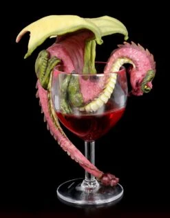 Drachen Figur Im Rotwein Glas - Red Wine -Statuen Modell Verkauf Drachen Figur Im Rotwein Glas Red Wine 2 1280x1280