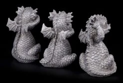 Niedliche Drachen 3er Set - Nichts Böses -Statuen Modell Verkauf Drachen Nichts Boeses 3 1280x1280