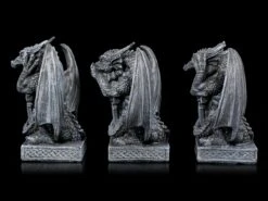 Drei Kleine Drachen Figuren - Nichts Böses -Statuen Modell Verkauf Drei Kleine Drachen Figuren Nichts Boeses 2 1280x1280