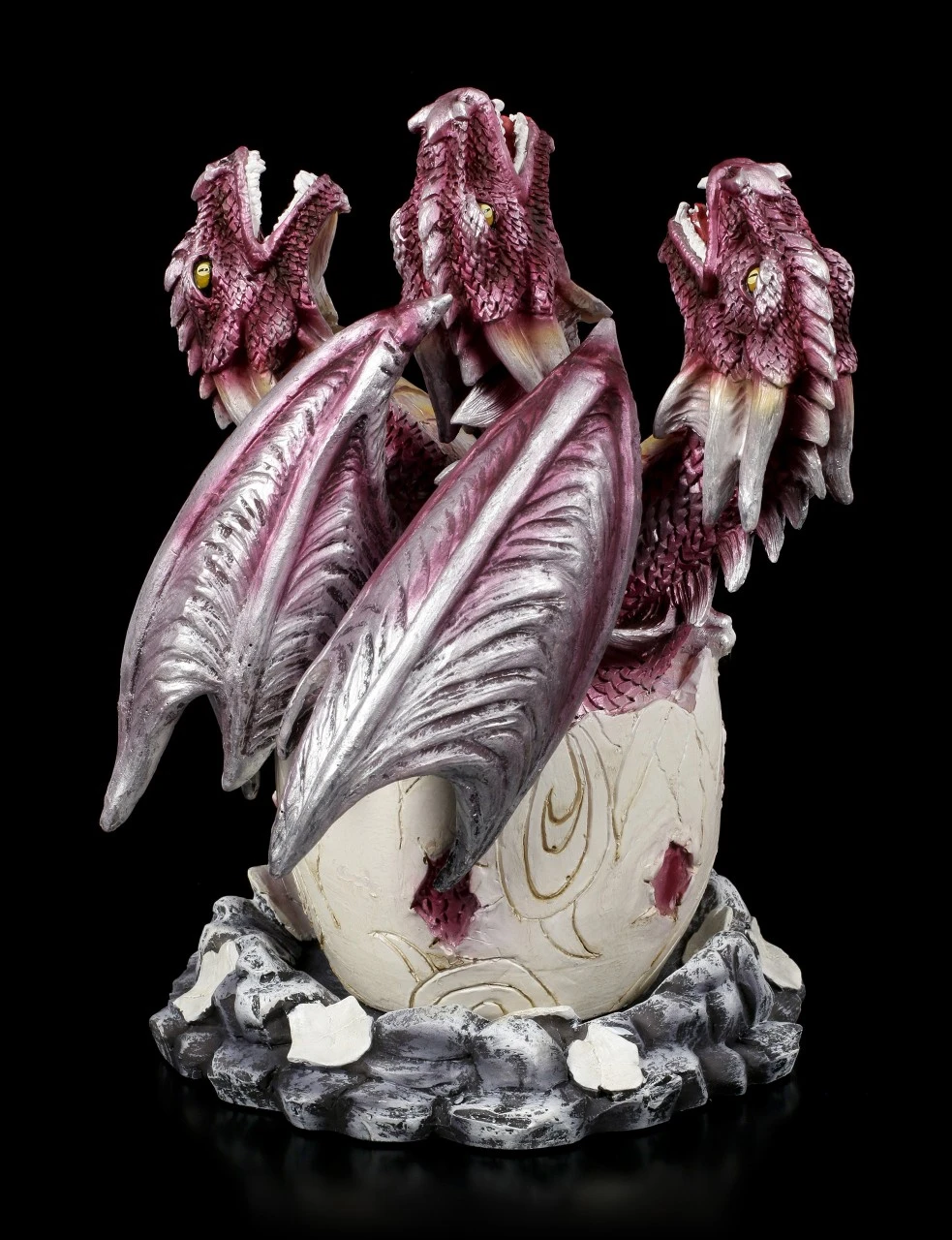 Dreiköpfiger Baby Drache Schlüpft Aus Ei 7 Dreiköpfiger Baby Drache Schlüpft Aus Ei – Bild 5