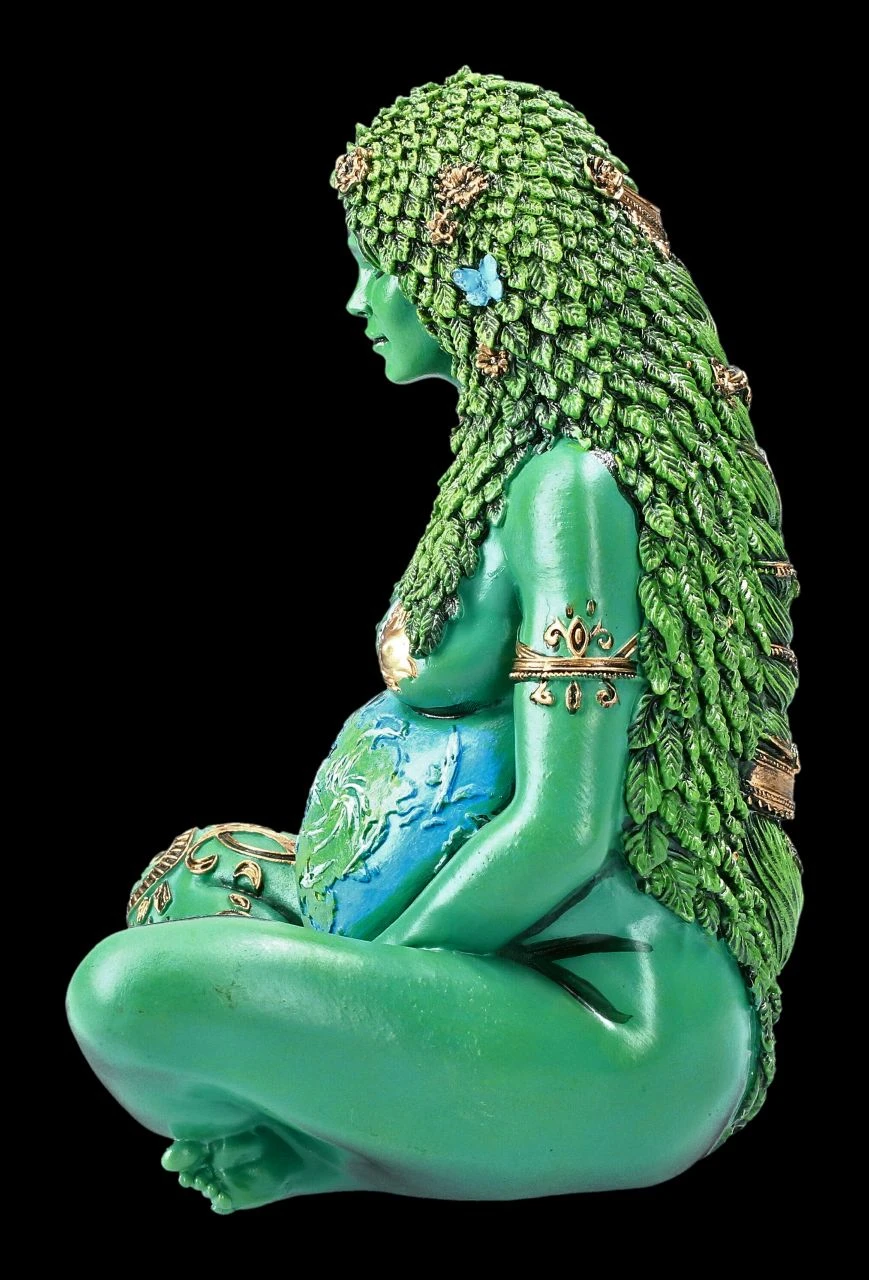 NEMESIS NOW Himmlische Gaia Figur - Mutter Erde - Mittel Bemalt 8 NEMESIS NOW Himmlische Gaia Figur - Mutter Erde - Mittel Bemalt – Bild 6