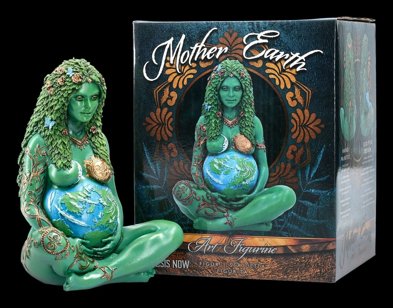 NEMESIS NOW Himmlische Gaia Figur - Mutter Erde - Mittel Bemalt 5 NEMESIS NOW Himmlische Gaia Figur - Mutter Erde - Mittel Bemalt – Bild 3