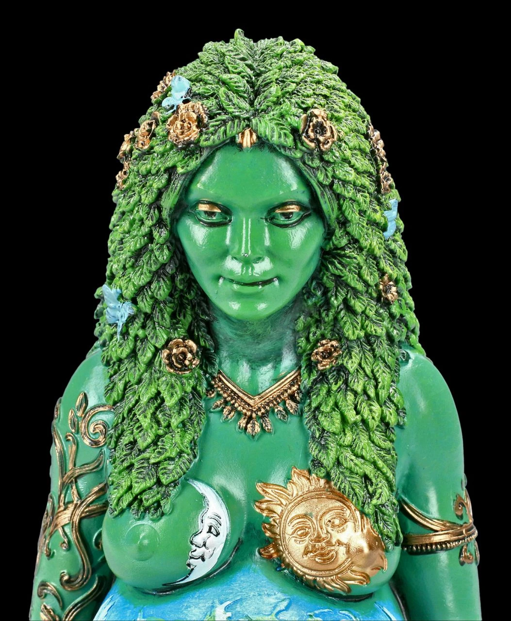 NEMESIS NOW Himmlische Gaia Figur - Mutter Erde - Mittel Bemalt 9 NEMESIS NOW Himmlische Gaia Figur - Mutter Erde - Mittel Bemalt – Bild 7