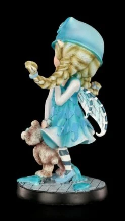 Elfen Figur Mit Teddy - Blue Monday -Statuen Modell Verkauf Elfe Blau Monday 4 1280x1280