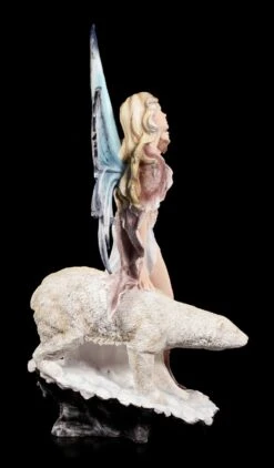 Elfen Figur - Milaileé Mit Eisbär 12 Elfen Figur - Milaileé Mit Eisbär -Statuen Modell Verkauf Elfe Eisbaer 3 1280x1280